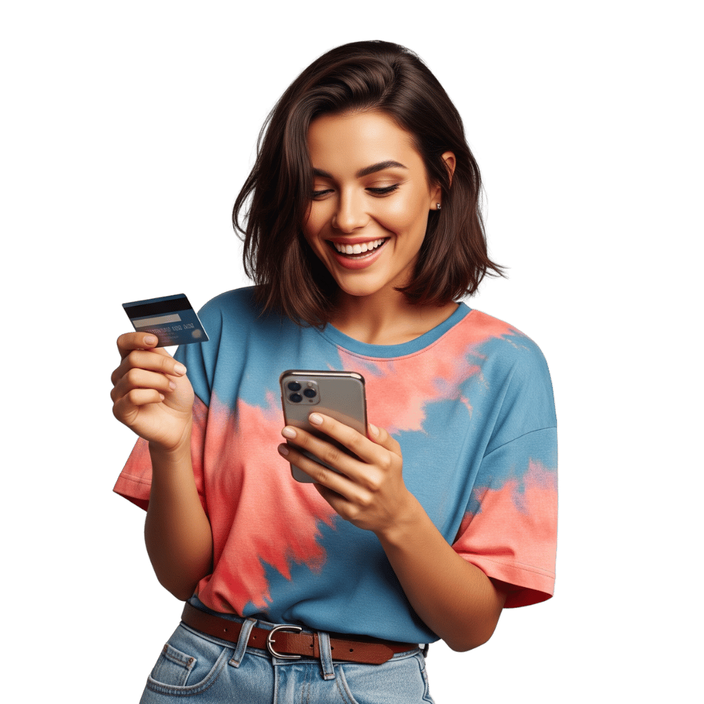 Person with Credit Card